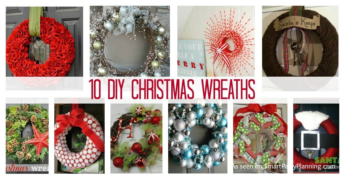 How To Easily Make Your Own Awesome Christmas Wreaths