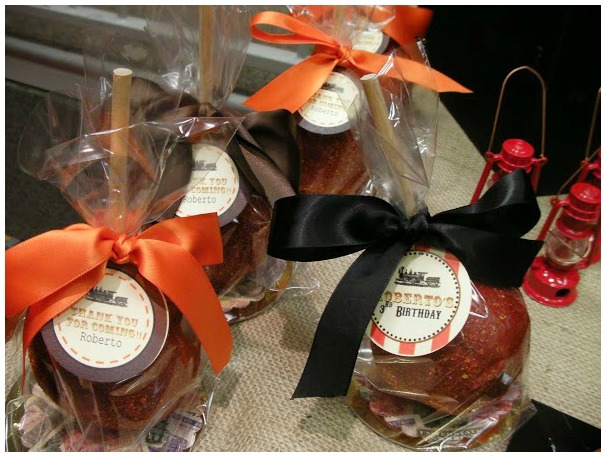 Toffee apples Toffee apples