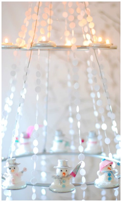 Snow Chandelier Snow Chandelier