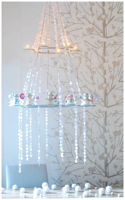 Winter wonderland chandelier Winter wonderland chandelier