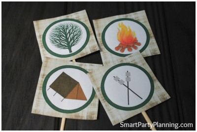 Create The Best Camping Party With Easy Printables