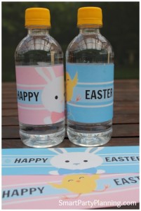 Easter Water Bottle Labels