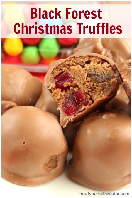 Black Forest Christmas Truffles Black Forest Christmas Truffles