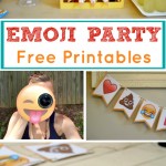 Easy &amp; Popular Emoji Party Package With Free Printables