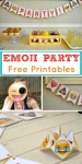 Easy &amp; Popular Emoji Party Package With Free Printables