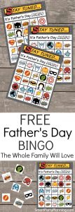 Free Father's Day Bingo The Whole Family Will Love