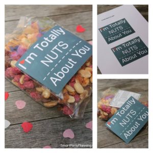 Super Fun Free Valentine "Nuts About You" Printable