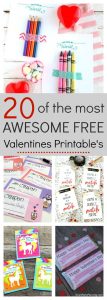 20 Of The Most Awesome Free Valentines Printables