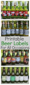 printable beer labels for all occasions