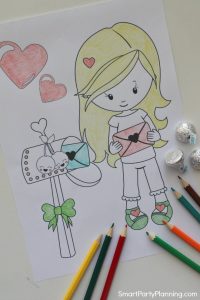 Valentines Day Coloring Pages PDF