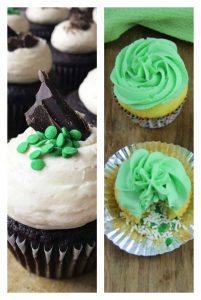 Super easy St Patricks Day Cupcakes