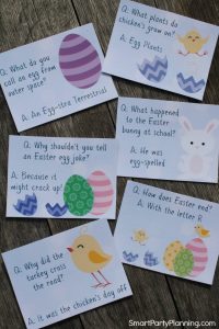 Cut out Easter Jokes for kids