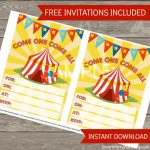 The Best Circus Party Printables For An Awesome Party
