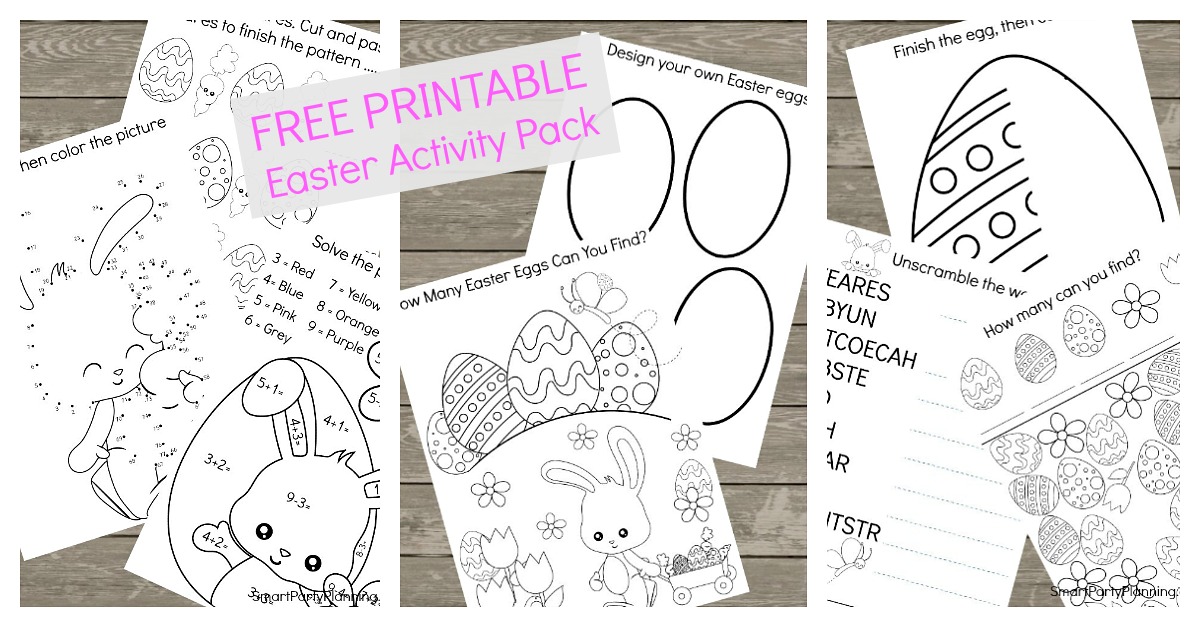The Best Free Easter Activity Printable Pack of Activities For Kids