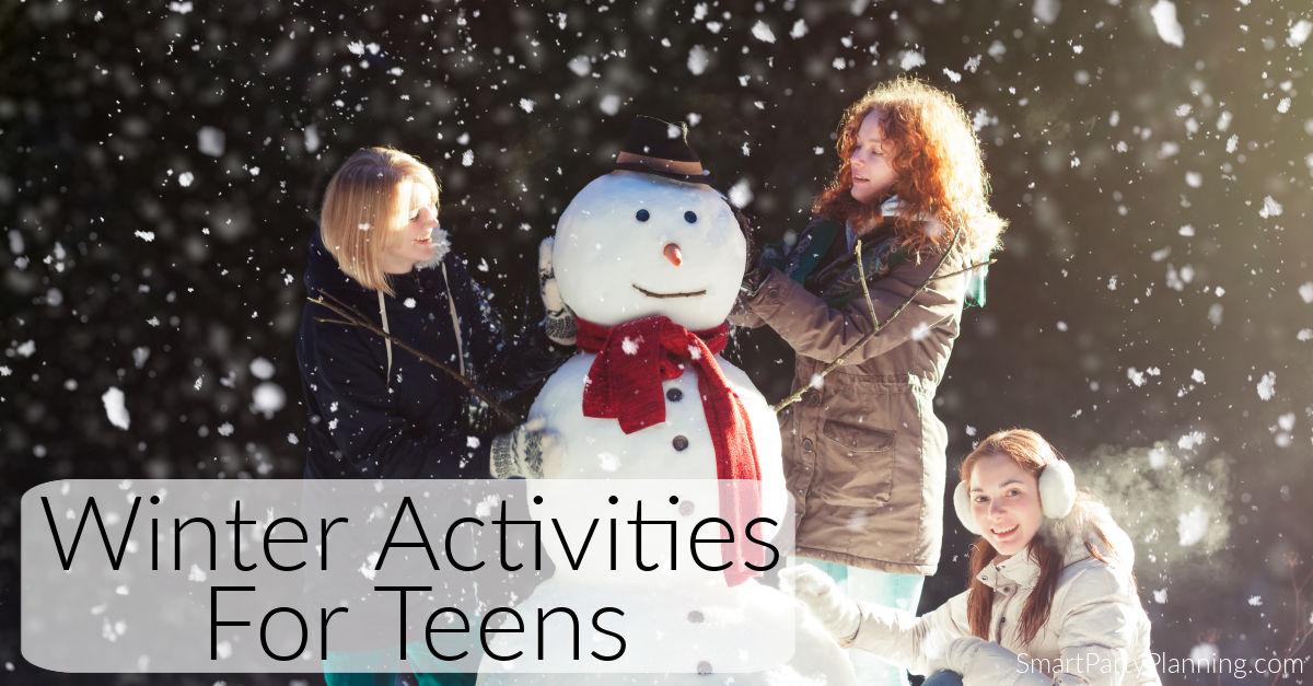 The best fun winter activities for teens to beat the boredom