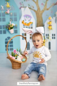 Easy Easter basket ideas for 12 month old