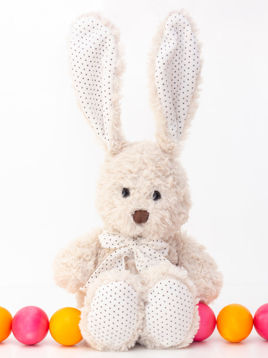 Fluffy Easter bunny
