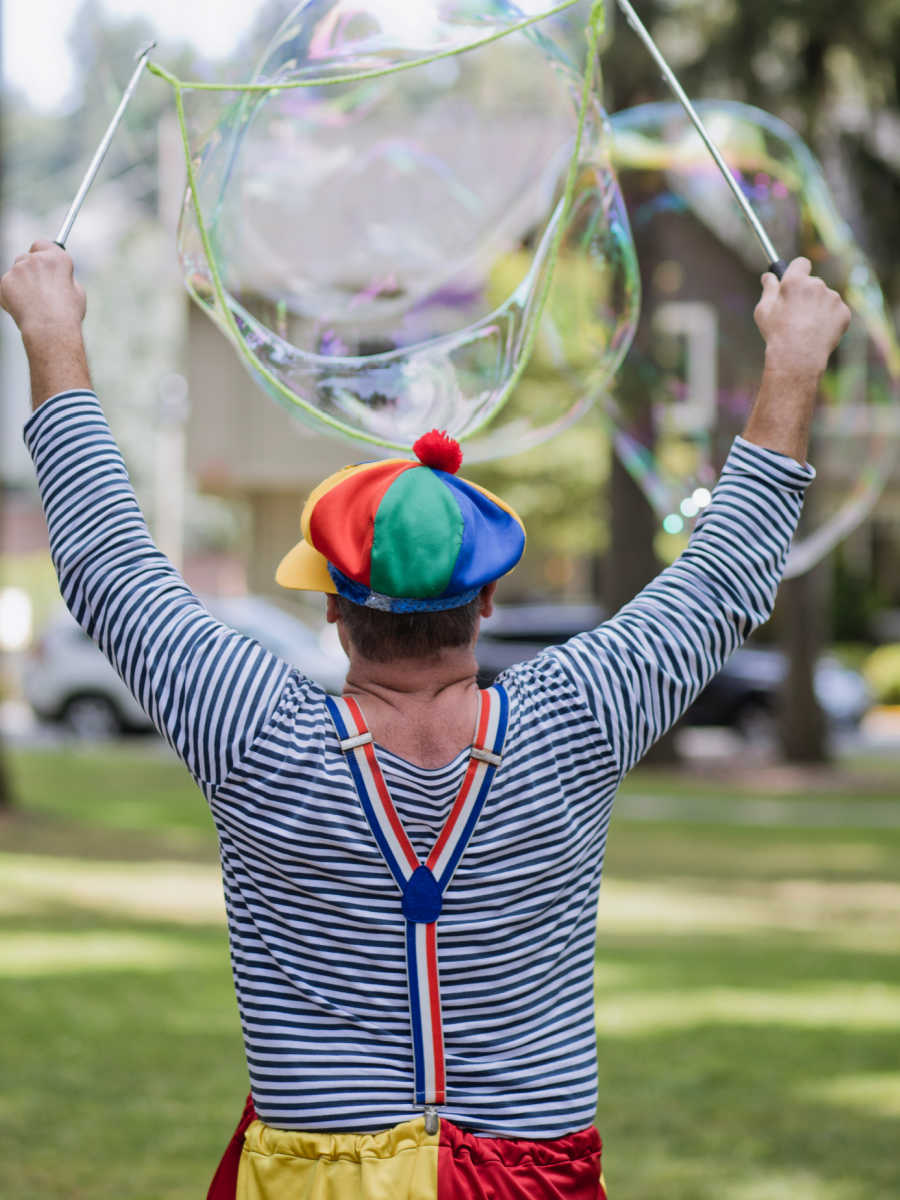 Kids bubble show
