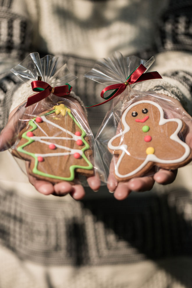 Wrapped Christmas Cookies