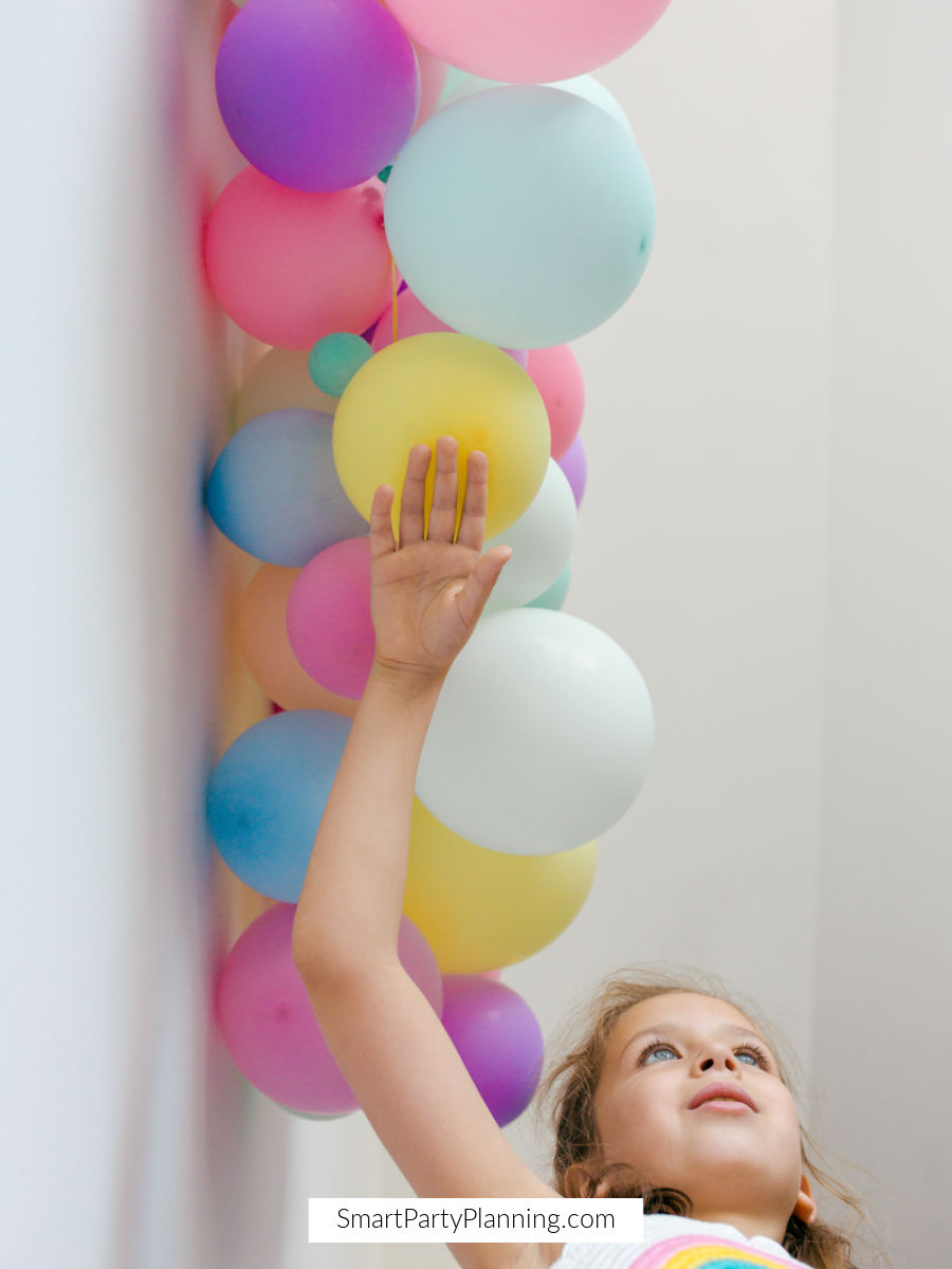 Balloon garland decoration Balloon garland decoration
