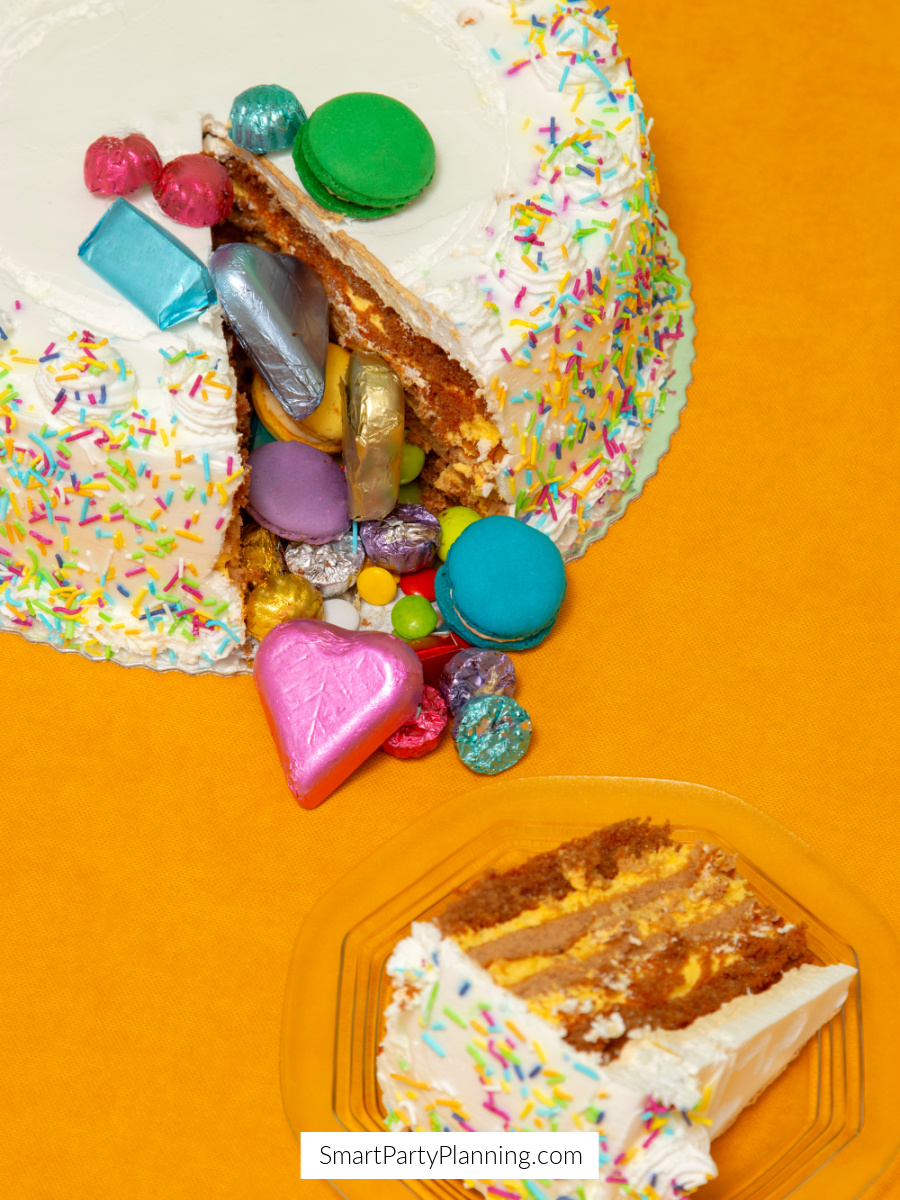 Jewelry party cake Jewelry party cake